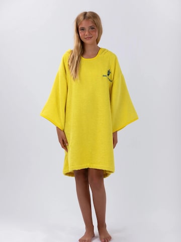 Accappatoio 'Poncho Surf' di Pacifique Sud in giallo