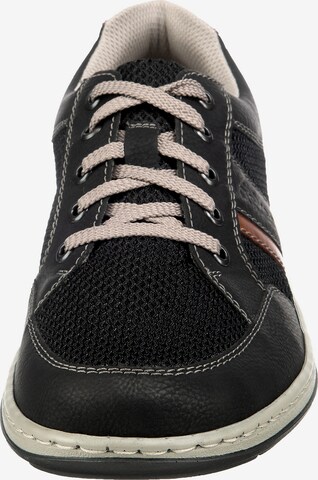 Rieker Athletic Lace-Up Shoes in Black