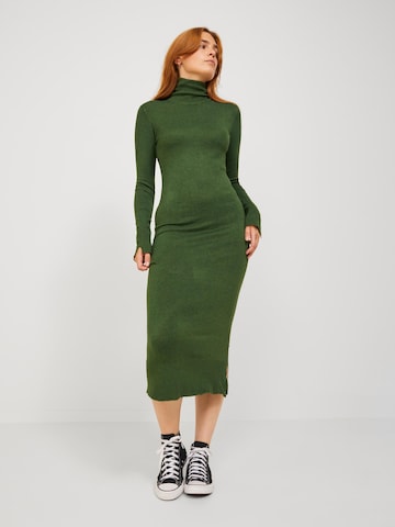 JJXX Knitted dress 'CAT' in Green