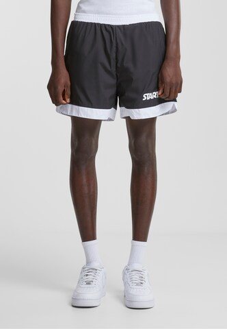 Starter Loosefit Broek in Zwart: voorkant