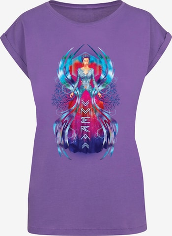 ABSOLUTE CULT Shirt 'Aquaman - Mera Dress' in Purple: front