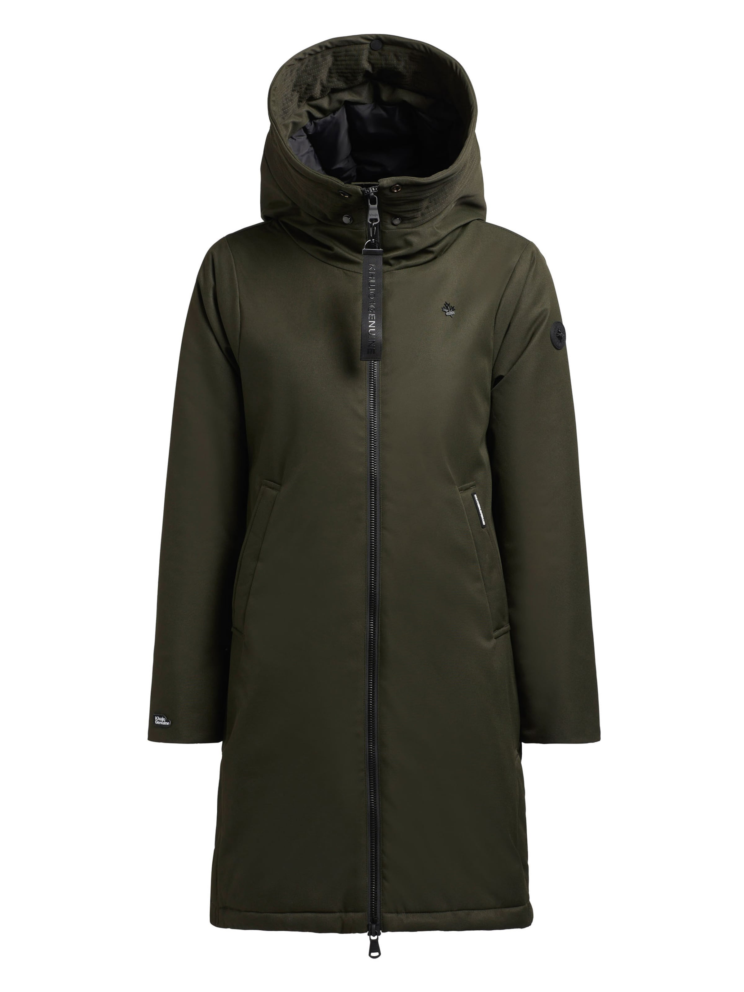 MANGO Winter Coat Anorak Rocio in Khaki ABOUT YOU