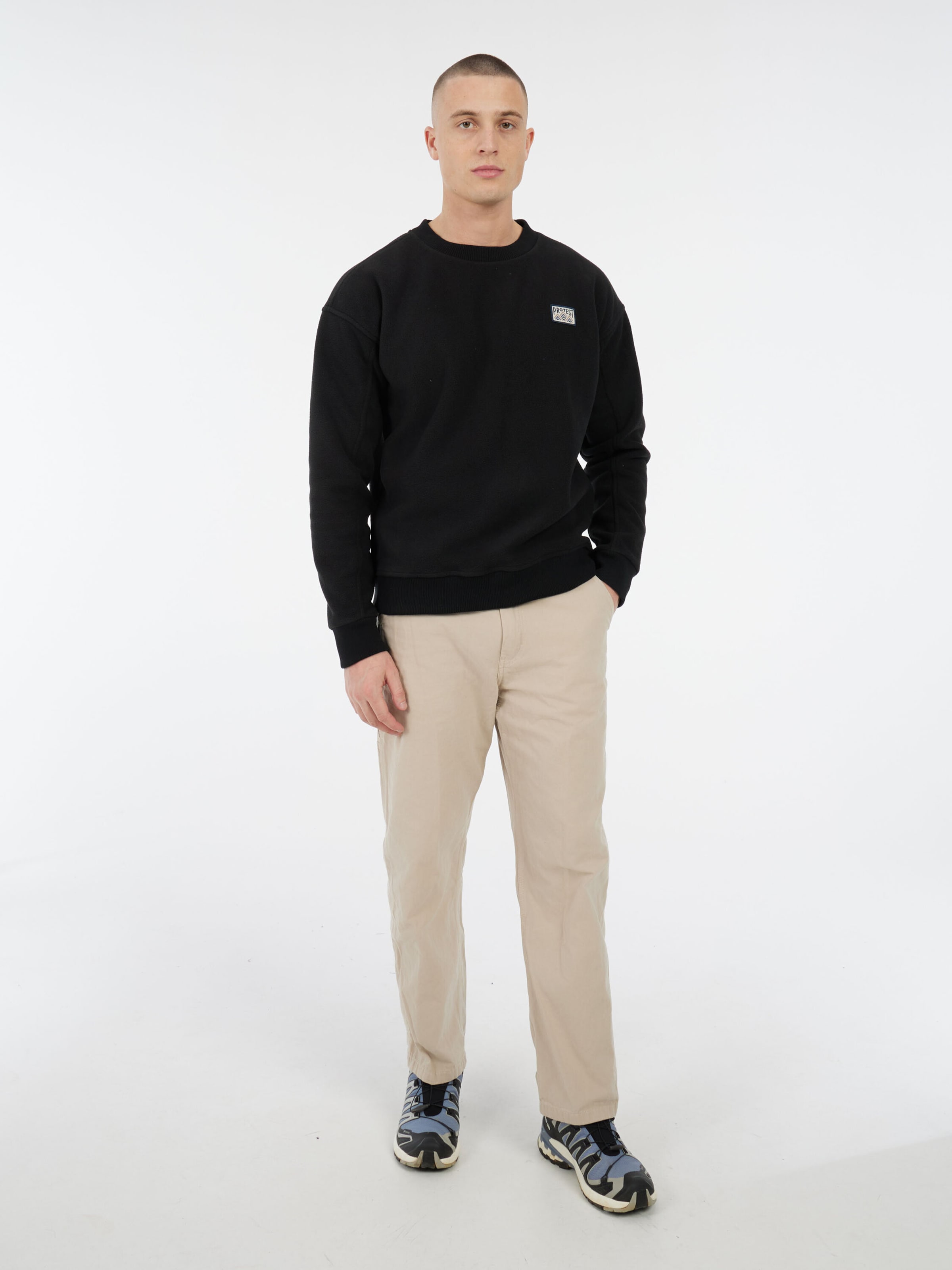 PROTEST Sweater 'PRTHawk' in Black