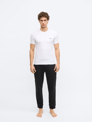 Emporio Armani - Camiseta térmica en beige