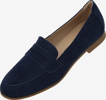 Palado Mokassin 'Arselaus' in Blau: Vorderseite