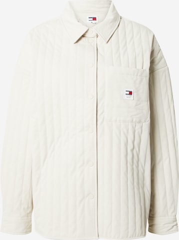 Tommy Jeans Jacke in Beige: predná strana