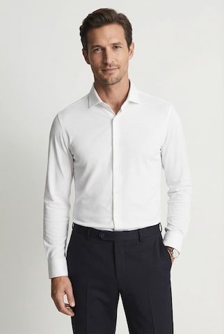 CINQUE Comfort Fit Businesshemd in Weiß: Vorderseite