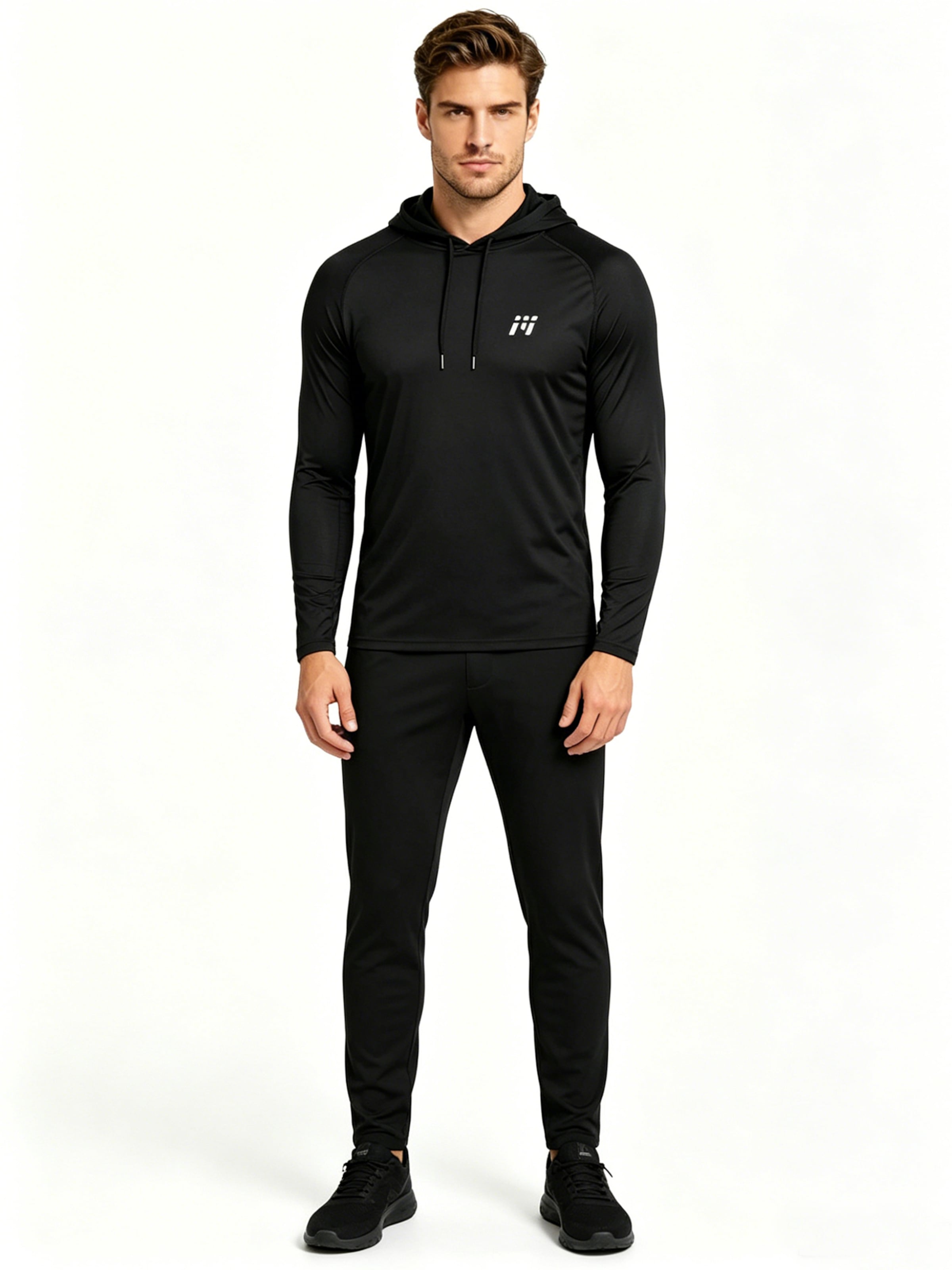 MEETWEE Sweatshirt 'Lightweight Sports Top' in Black