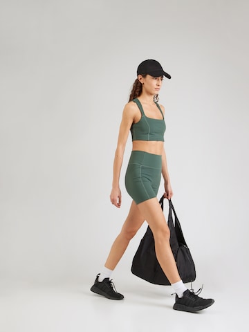 Girlfriend Collective Skinny Sportovní kalhoty – zelená
