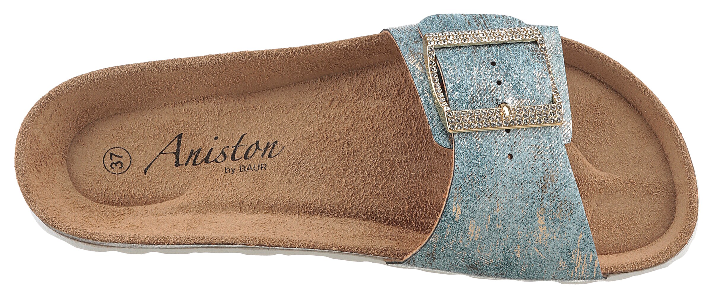 Aniston Mules in Blue