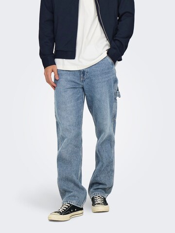 regular Jeans 'ONSEdge' di Only & Sons in blu: frontale