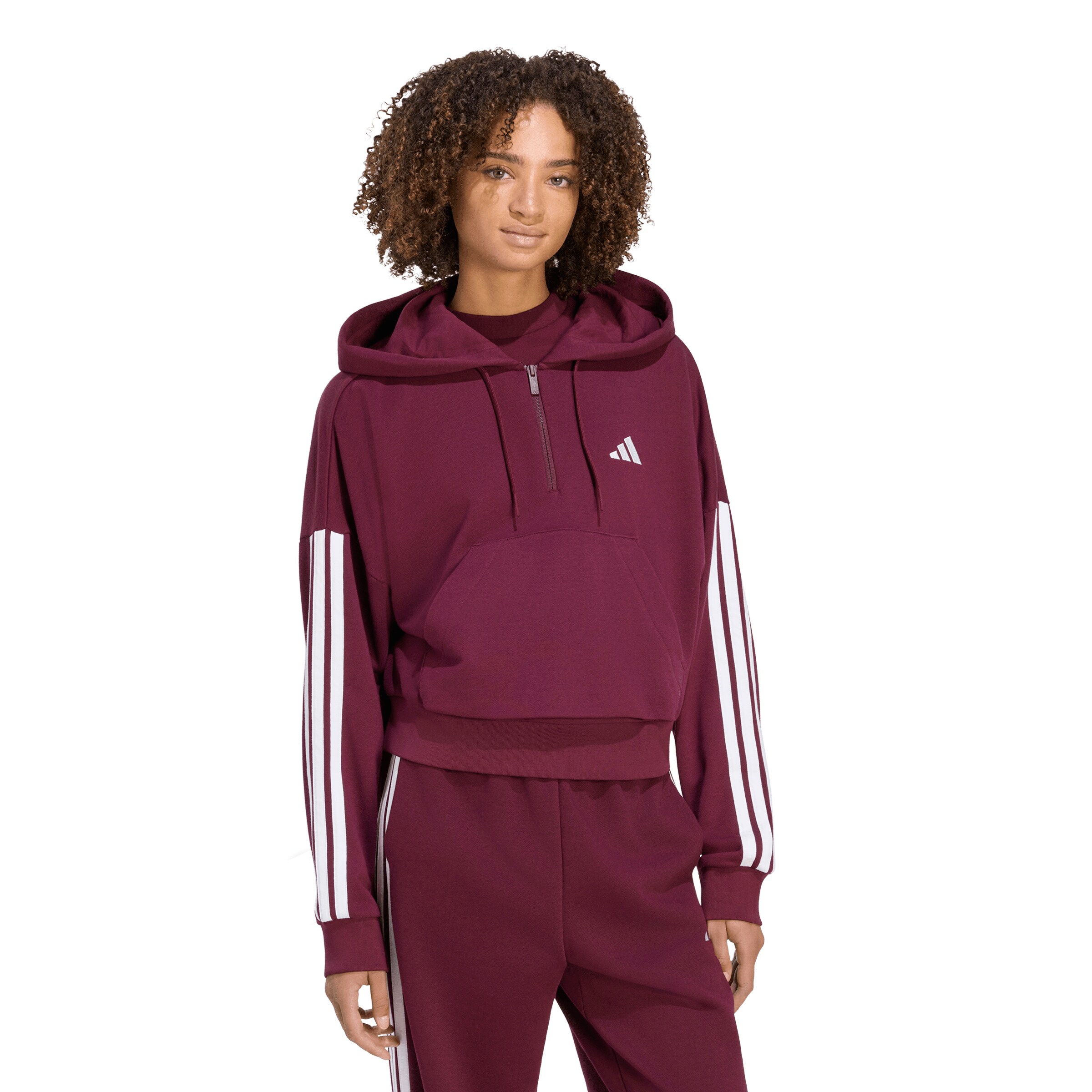 ADIDAS SPORTSWEAR Спортивный свитшот в Красный: спереди