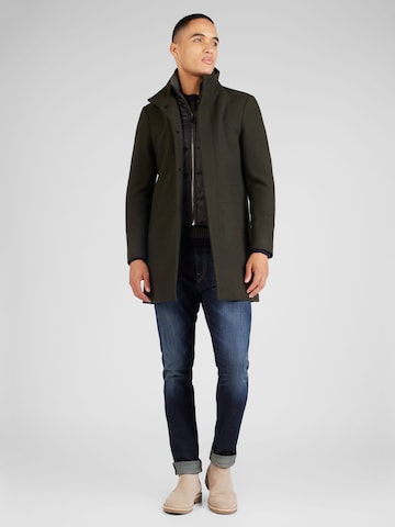 Matinique Regular fit Between-Seasons Coat 'Harvey N' in Green