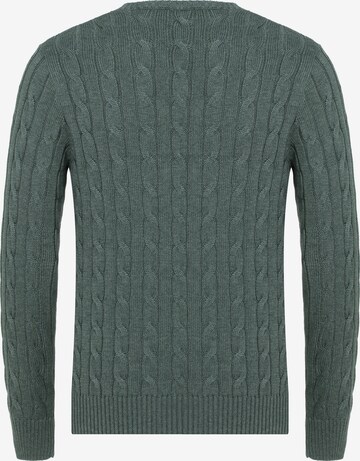 DENIM CULTURE Pullover 'Maurizio' in Grün