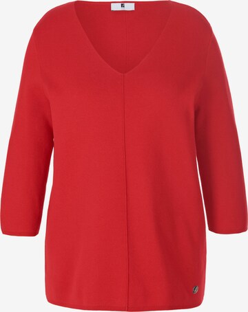 Anna Aura Sweater in Red: front