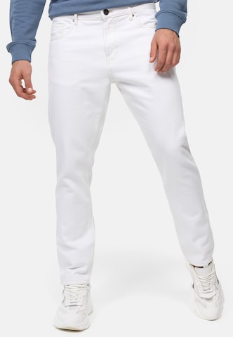 INDICODE JEANS Regular Jeans in White: front