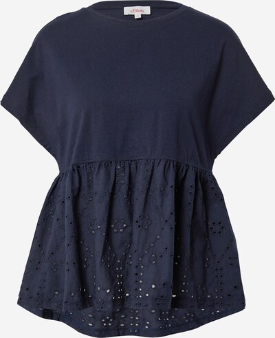 s.Oliver Shirt in navy, Produktansicht