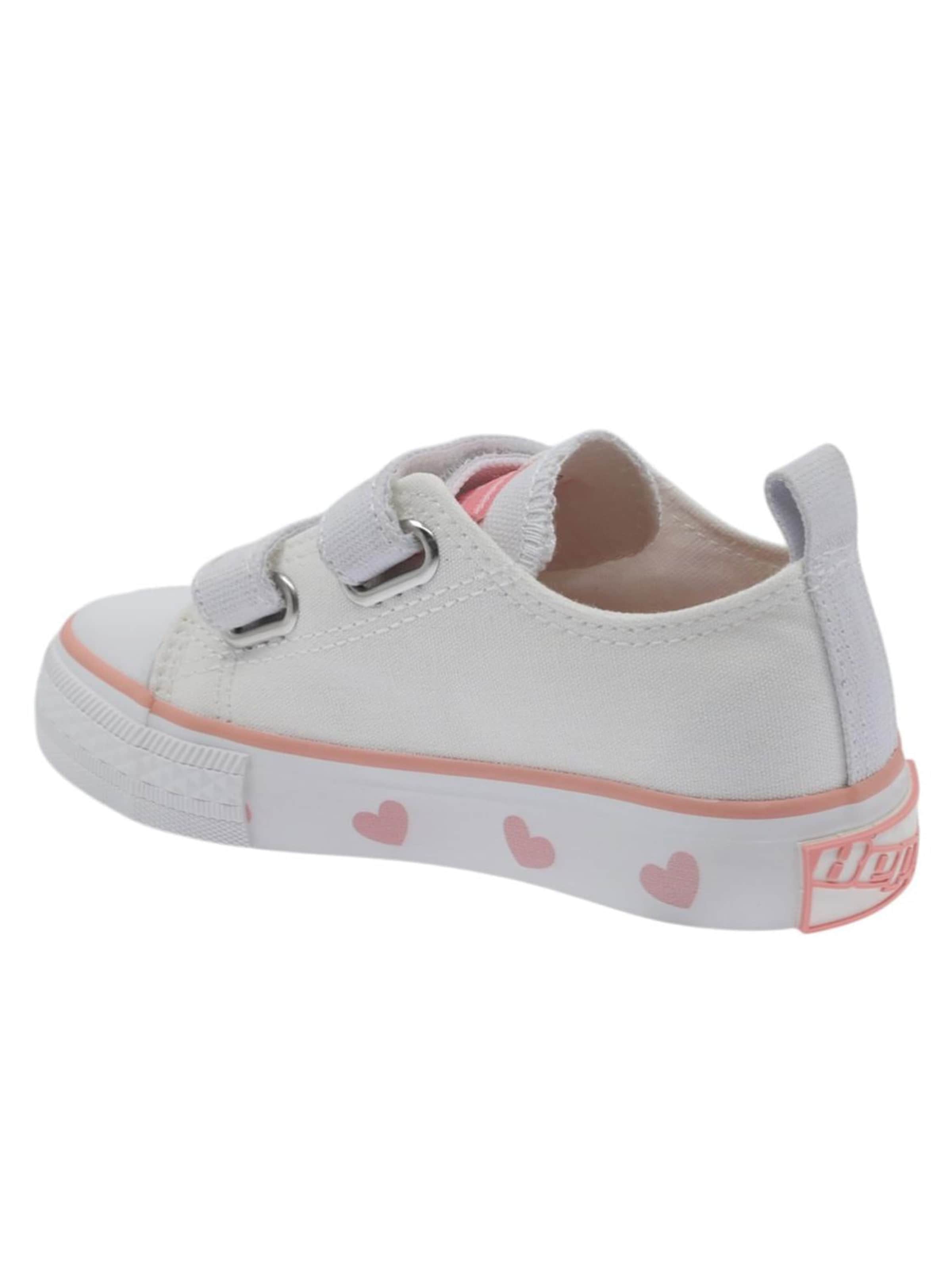 Beppi Sneakers 'Canvas Shoe' i hvid