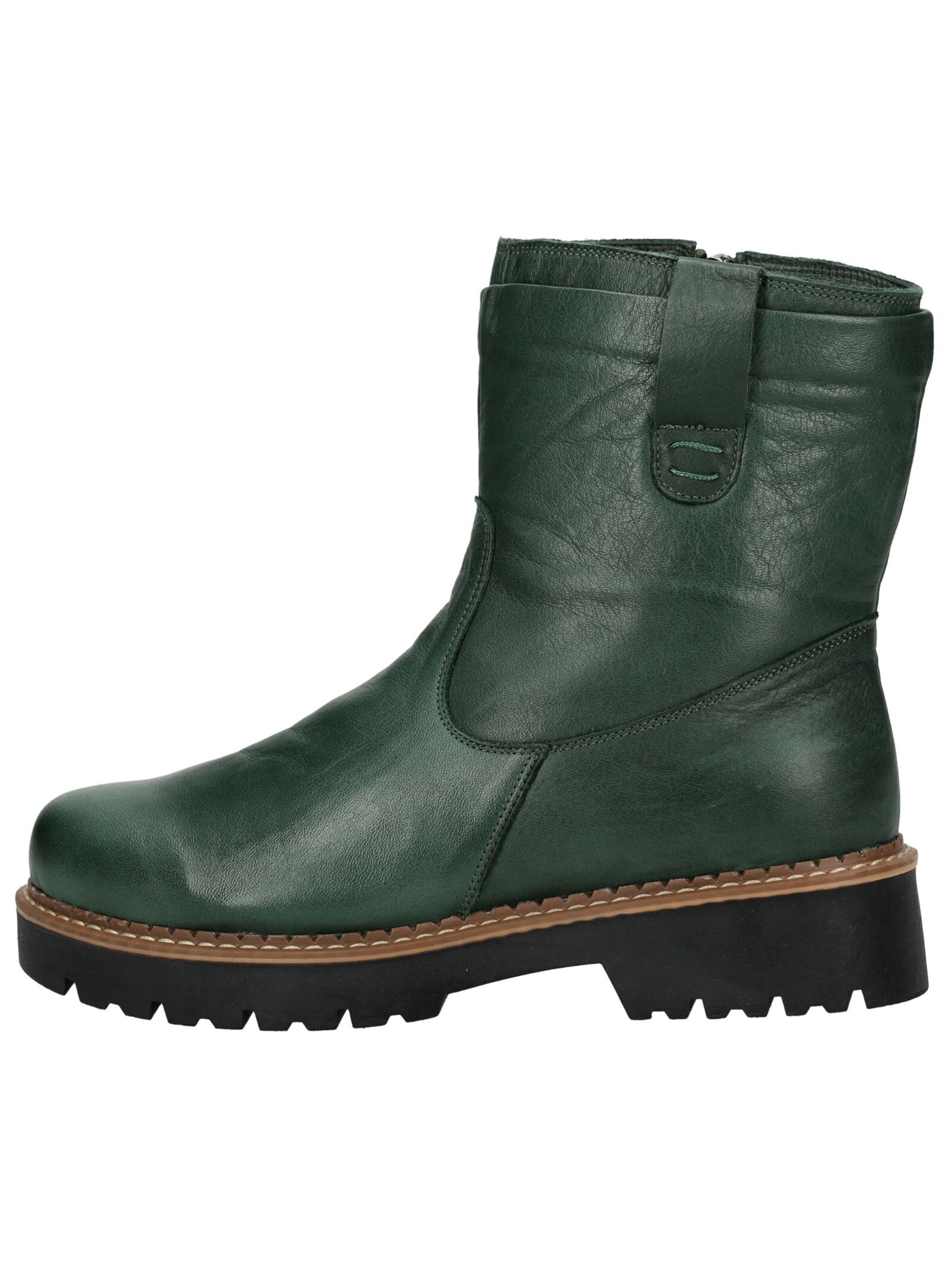 ANDREA CONTI Ankle Boots in Green