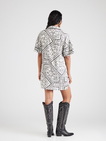 TOPSHOP Μπλουζοφόρεμα σε λευκό
