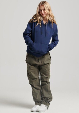 Superdry Sweatshirt 'Essential' in Blauw