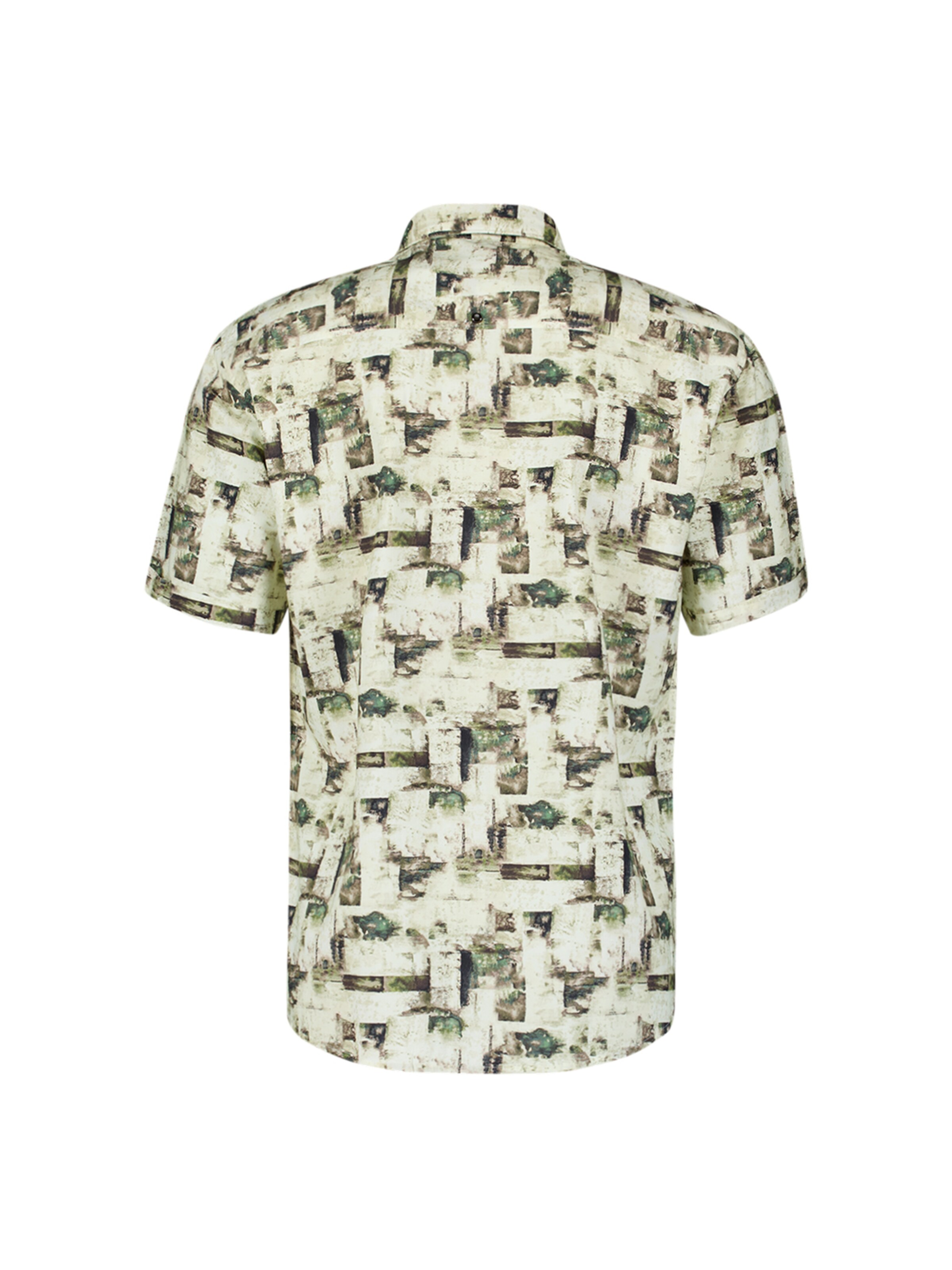 No Excess Regular fit Button Up Shirt in Green