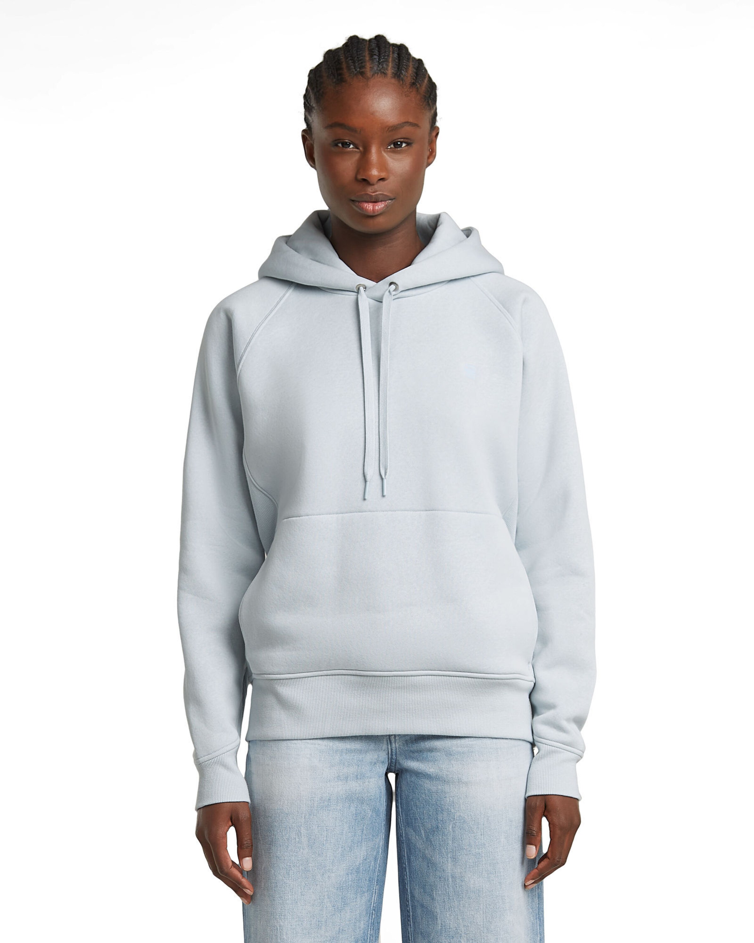 G-STAR Sweatshirt 'Premium Core 2.0' in Blauw: voorkant