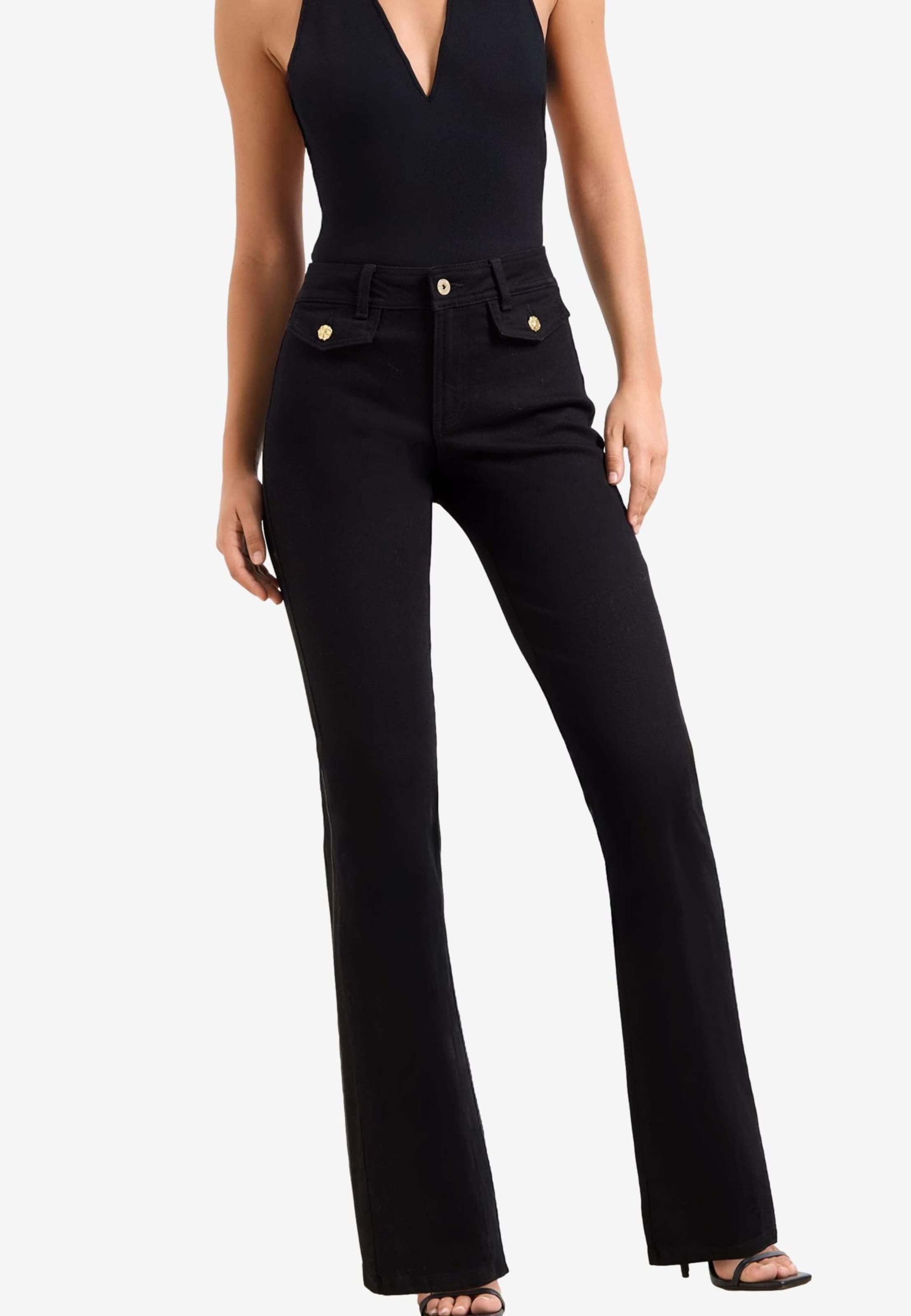 Lipsy Джинсы в Черный: спереди