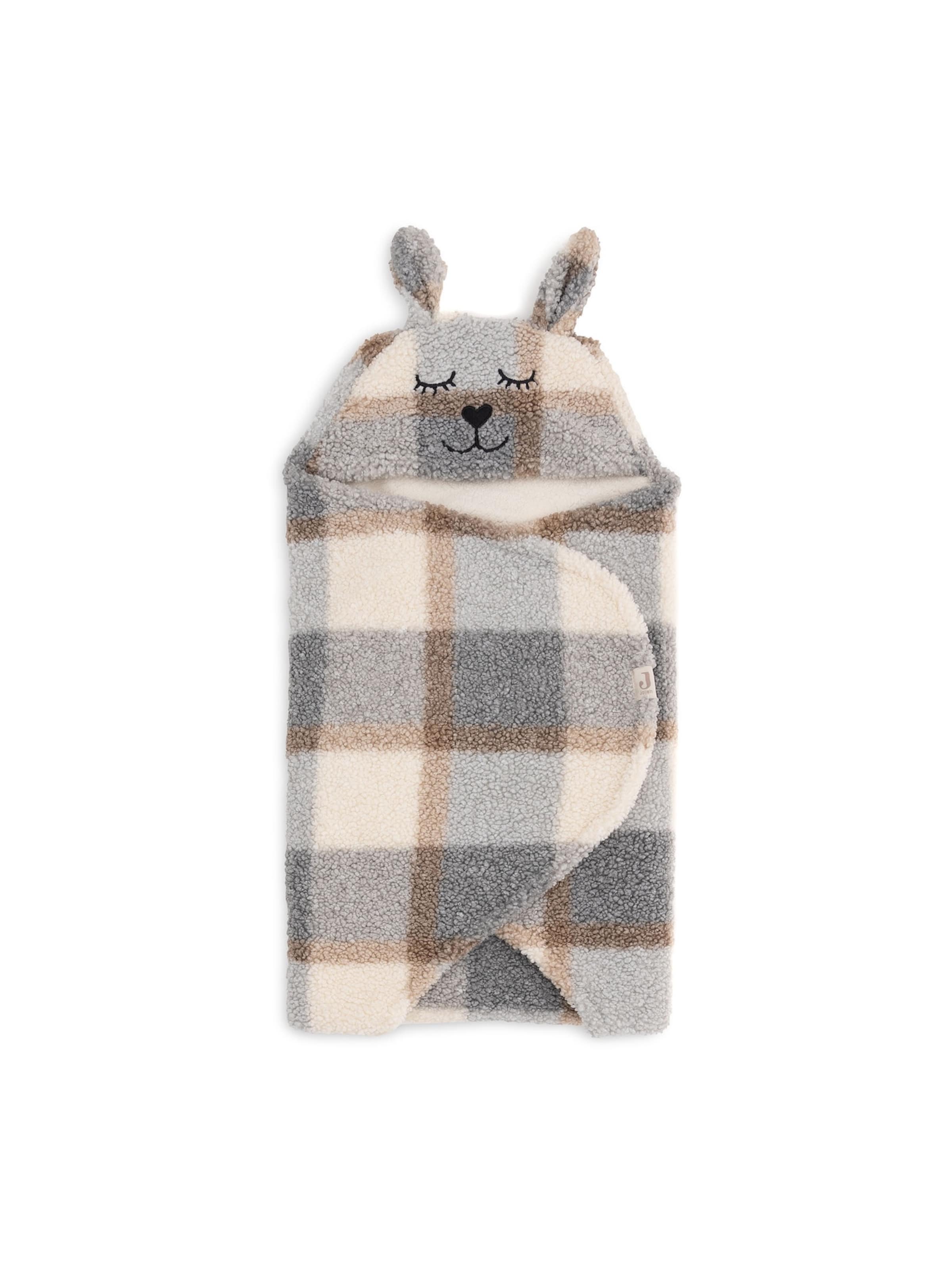 Jollein Baby blanket 'Bunny' in Grey