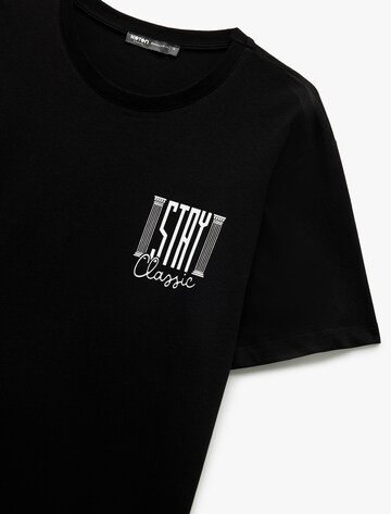 Koton Shirt in Schwarz