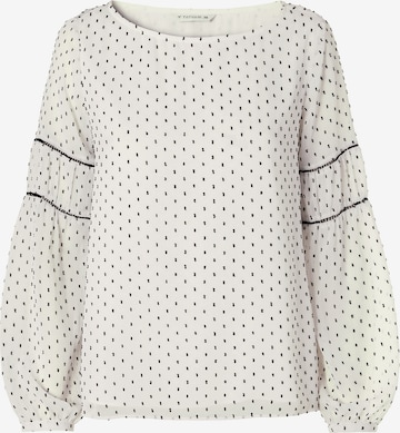 TATUUM - Blusa 'WENEKO' em branco: frente