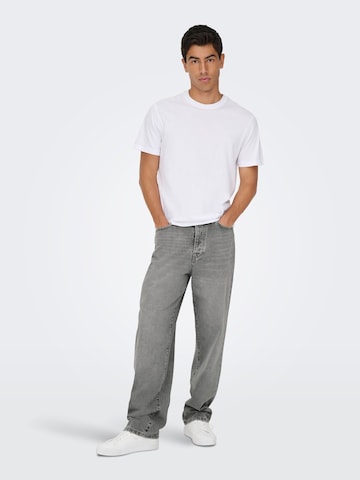 Only & Sons Regular Jeans 'ONSFade' in Grijs