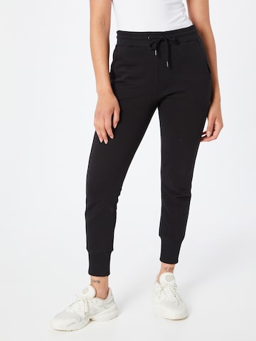 BRUNOTTI Tapered Outdoor trousers 'Helka' in Black: front