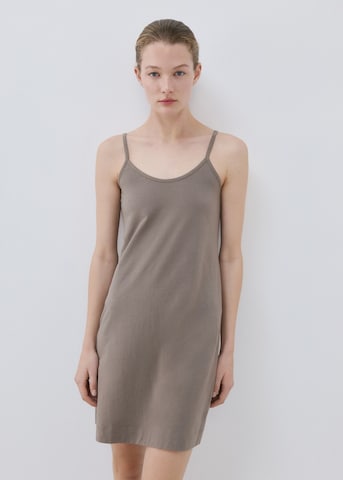 MANGO Nightgown 'Kiki' in Brown: front