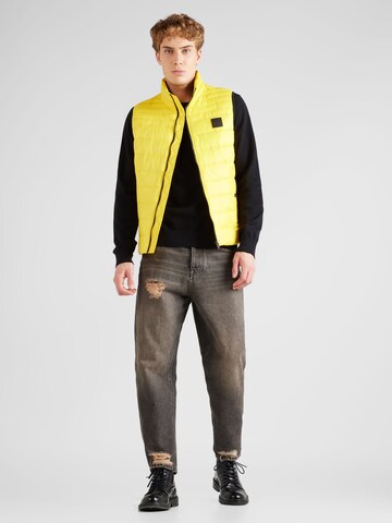 BOSS Vest 'Odeno' in Yellow