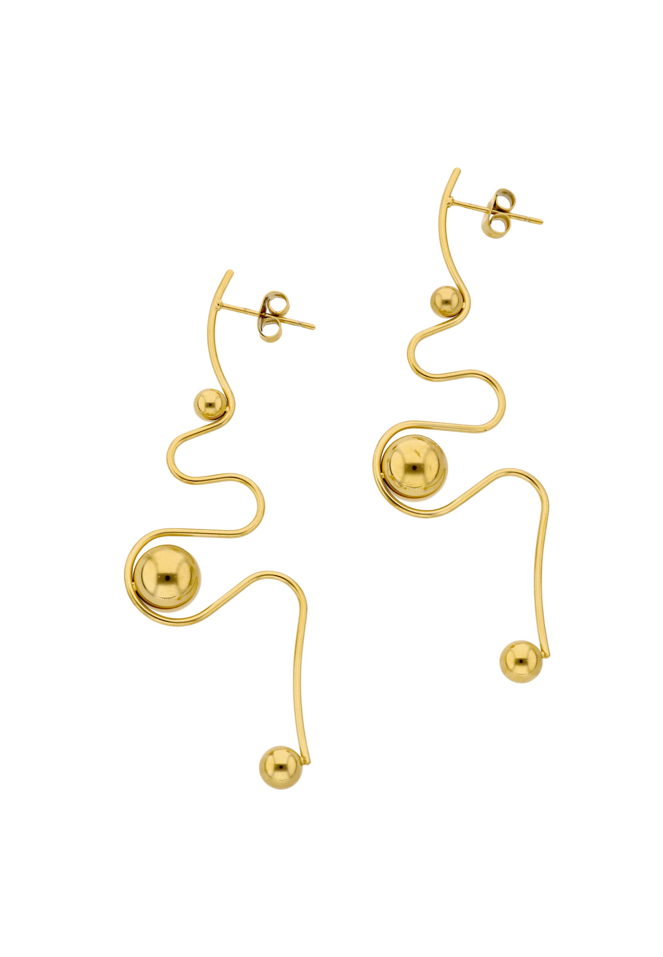 usha WHITE LABEL - Brincos em ouro: frente