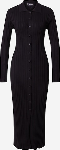 Monki Платье-рубашка в Черный: спереди