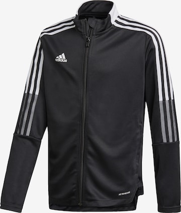 ADIDAS PERFORMANCE Athletic Jacket in Black