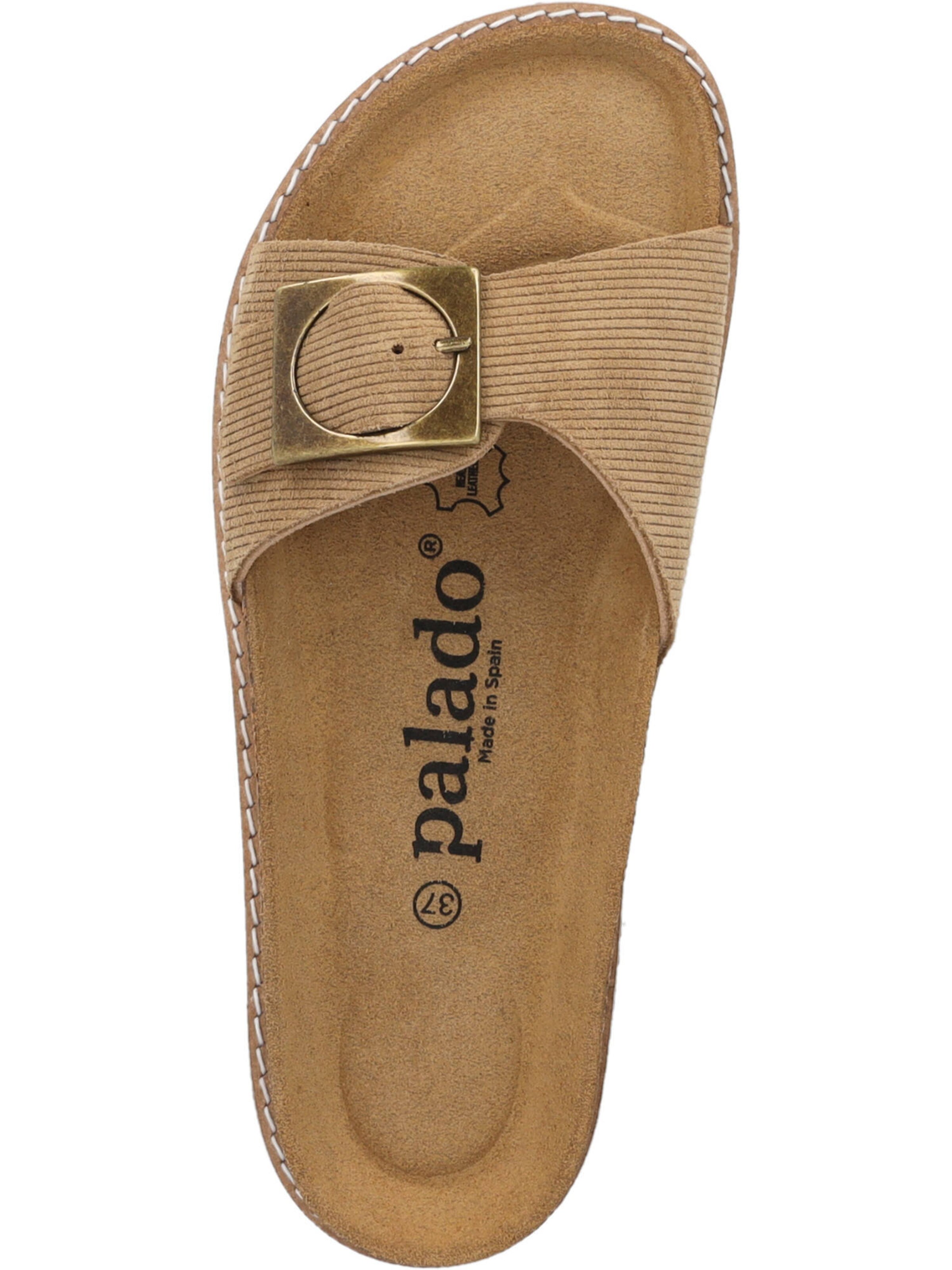 Palado Mules 'Sardo Corda' in Beige