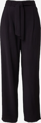 VERO MODA Loose fit Pleat-front trousers 'ELSA' in Black: front