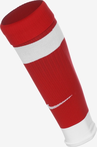 NIKE Soccer Socks 'Matchfit' in Red: front