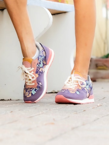 inkkas Sneaker low 'Saola - Vegan Premium Sneaker | Nachhaltig & Handgefertigt.' in Mischfarben