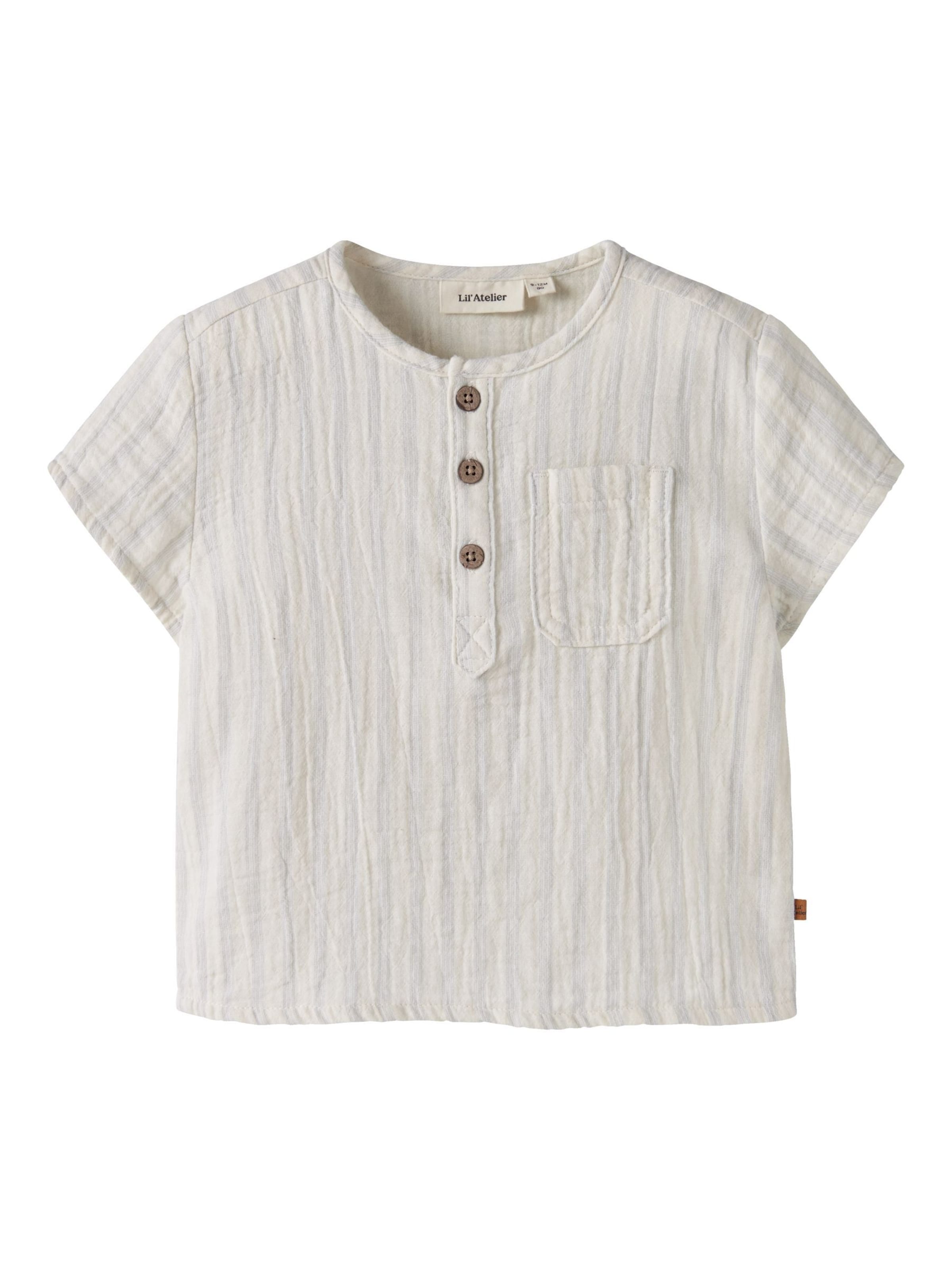 Fit confort Chemise Lil'Atelier en blanc : devant