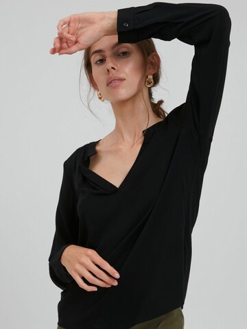 ICHI - Blusa ' MAIN ' en negro