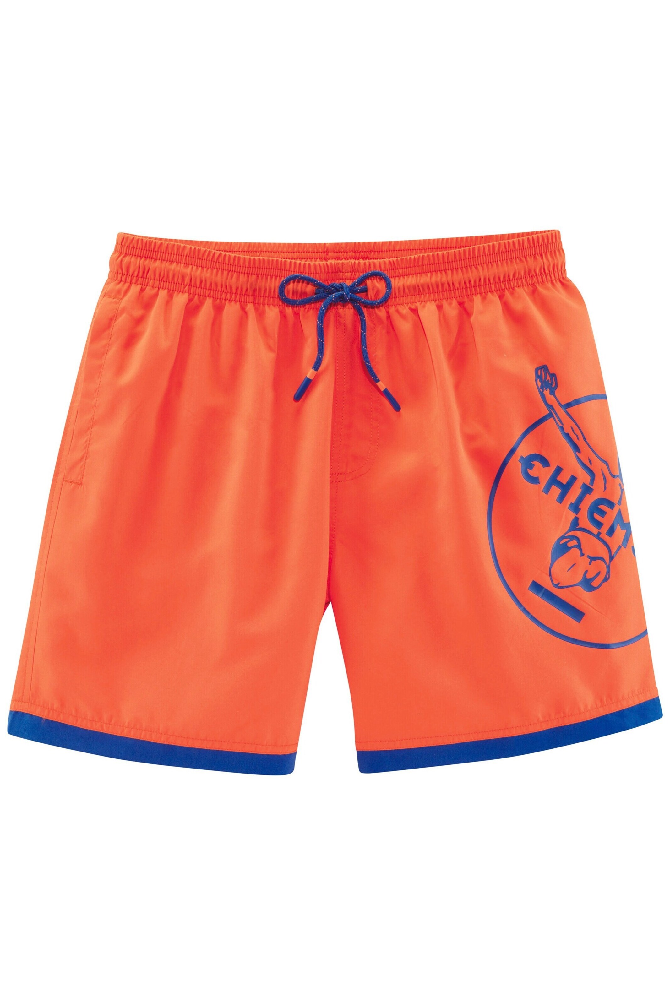 CHIEMSEE Board Shorts in Orange: front