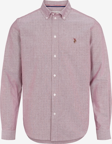 U.S. POLO ASSN. Košile 'Armin' – červená: přední strana