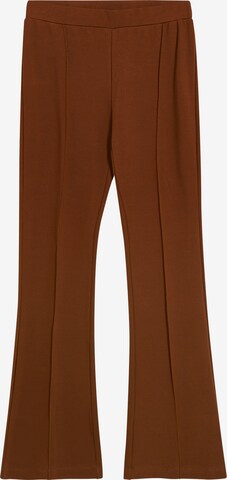 Pantalon 'Leylaari' ARMEDANGELS en marron : devant