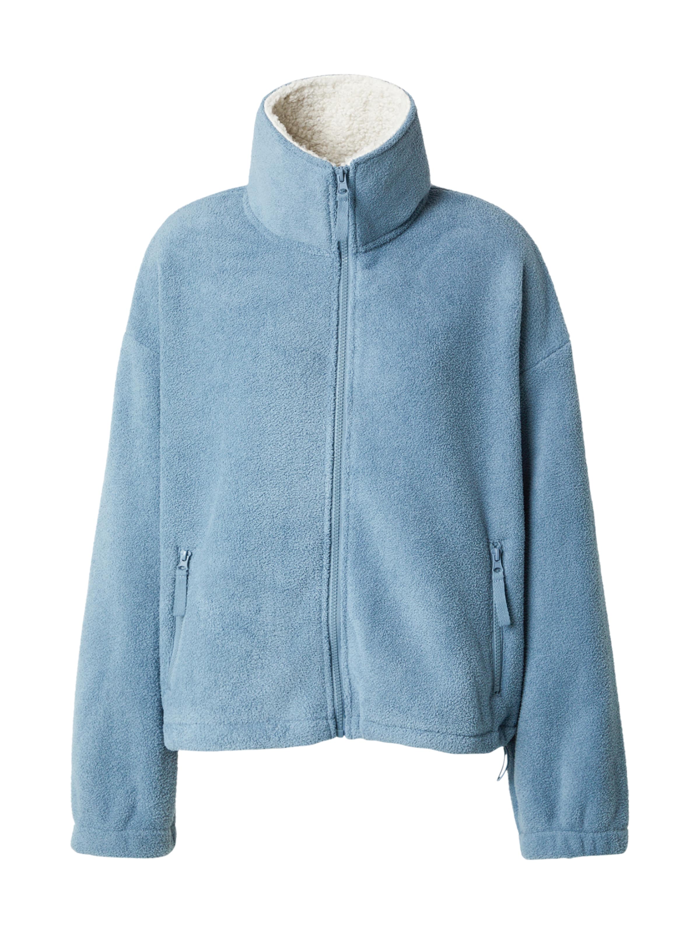 TOPSHOP - Casaco de velo 'DUNE' em azul: frente