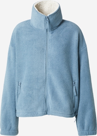 mėlyna TOPSHOP Flisinis džemperis 'DUNE': priekis