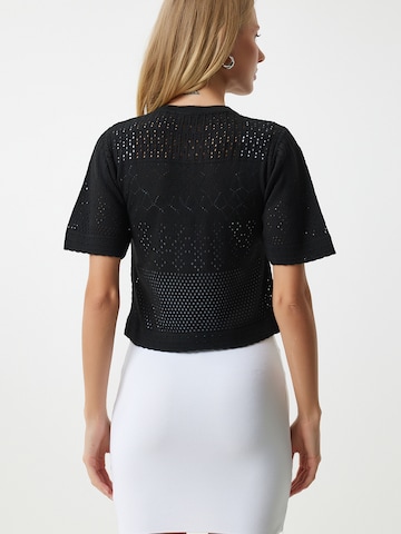 Happiness İstanbul Kardigán - fekete